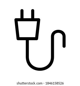 plug icon or logo isolated sign symbol vector illustration - high quality black style vector icons
