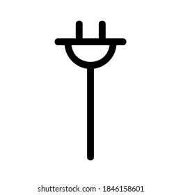 plug icon or logo isolated sign symbol vector illustration - high quality black style vector icons
