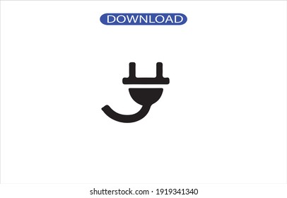 plug icon or logo isolated sign symbol vector illustration - high quality black style vector icons.