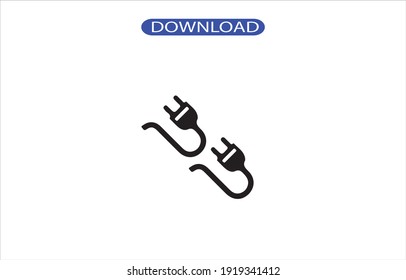 plug icon or logo isolated sign symbol vector illustration - high quality black style vector icons.