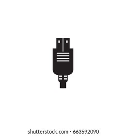 plug icon. sign design