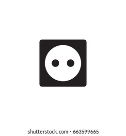 plug icon. sign design