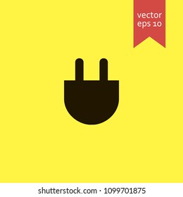 plug. plug icon. sign design. Vector EPS 10.