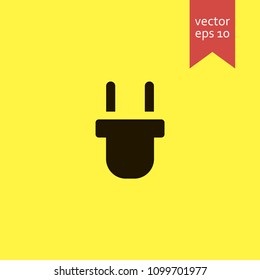 plug. plug icon. sign design. Vector EPS 10.