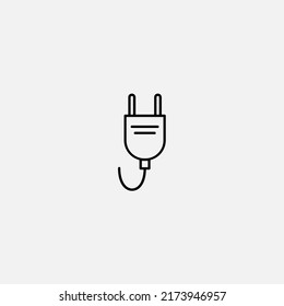 Plug icon sign vector,Symbol, logo illustration for web and mobile