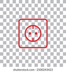 plug icon , switch icon vector