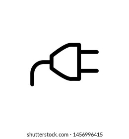 plug icon, symbol design template