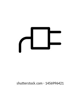 plug icon, symbol design template