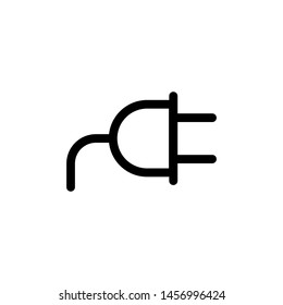 plug icon, symbol design template