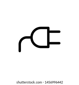 plug icon, symbol design template