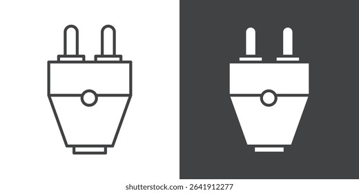 plug icon symbol illustration logo