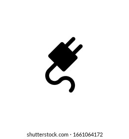 Plug icon template. Vector illustration 