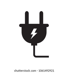 Plug icon vector