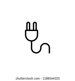 plug icon vector
