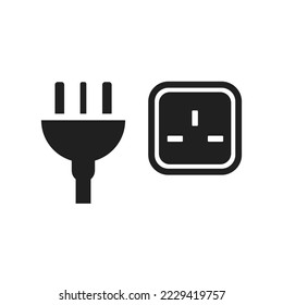plug icon vector design illustration