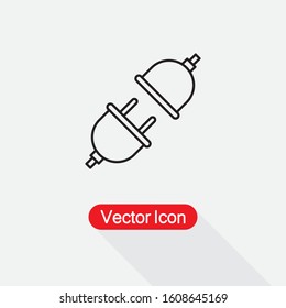 Plug Icon Vector Illustration Eps10