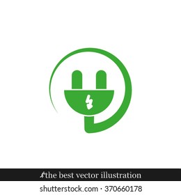 Plug icon vector illustration eps10.