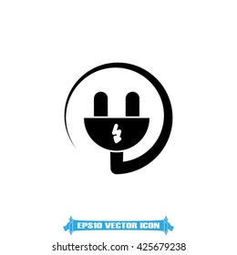 Plug icon vector illustration eps10