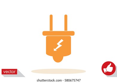 Plug icon vector illustration eps10.