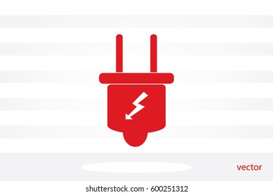 Plug icon vector illustration eps10.