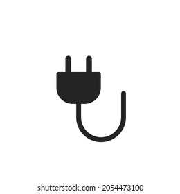 Icono de enchufe. Ilustración vectorial para diseño gráfico, Web, UI, aplicación. 