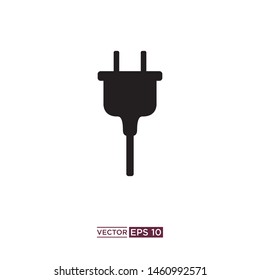plug icon vector illustration logo design