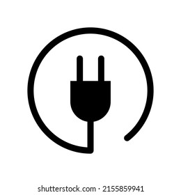 Plug Icon Vector Symbol Design Illustration