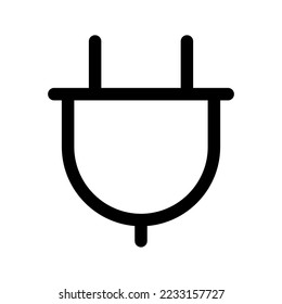 Plug Icon Vector Symbol Design Illustration