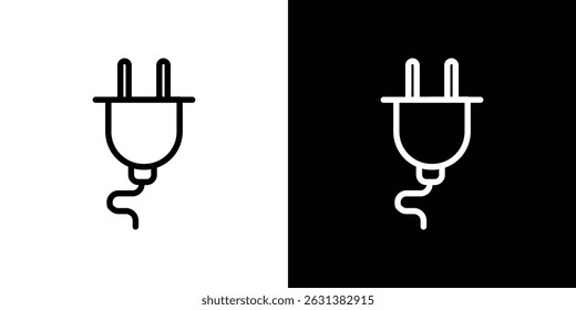 Plug icon vector for web, computer and mobile apps