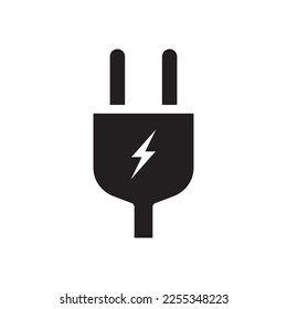 Plug pictogram. Plug vector icon. Plug flat sign design. EPS 10 symbol