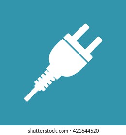 Plug , Power Pin Icon. Eps-10.