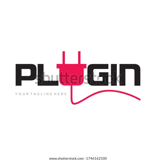 plug in shop logo\
design