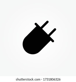 plug sign icon vector illustration