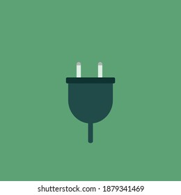 Plug Socket Flat Design Illustration	