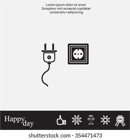 plug socket icon