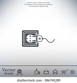 plug socket icon