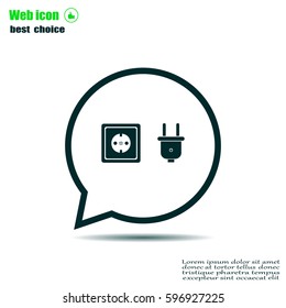 plug socket icon