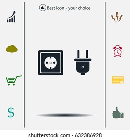 plug socket icon