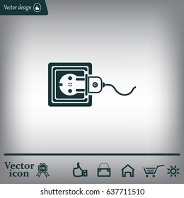 plug socket icon