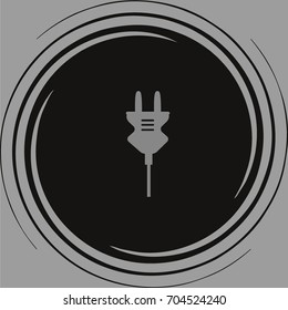 plug, socket, icon