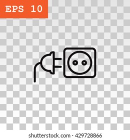 plug socket icon Vector