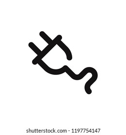 Plug vector icon