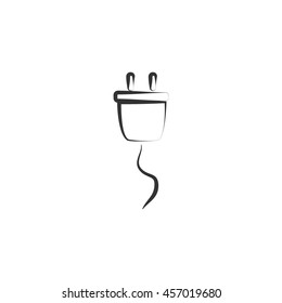 Plug vector icon