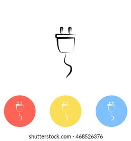 Plug vector icon