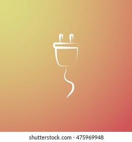 Plug vector icon