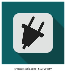 Plug vector icon