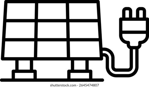 Plug vector icon. Can be used for printing, mobile and web applications.