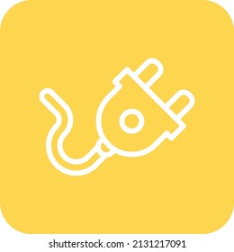 Plug-Vektorsymbol-Design-Illustration