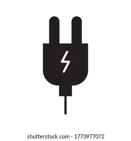 plug, plug vector and icon. editable plug icon on white background