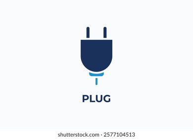 PLUG IN vector, icon or logo sign isolated symbol illustration